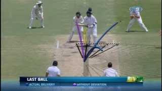 Unbelievable!! Biggest Spin Ever-- Nathan Lyon hits a crack on the WACA pitch