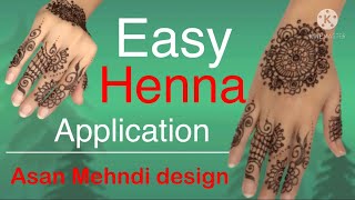 Easy Henna Design For Biggners 2021|| Asan Mehndi Design 2021🇺🇸 screenshot 4