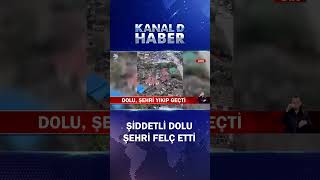 Ne Ağaç Kaldı Ne Sağlam Çatı Yumruk Büyüklüğündeki Dolu Kabus Oldu