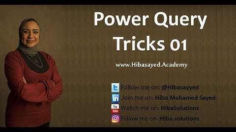 Difference Between Power Query in Excel  & Power BIالفرق بين الباور كويرى فى الاكسيل و الباور بى اى
