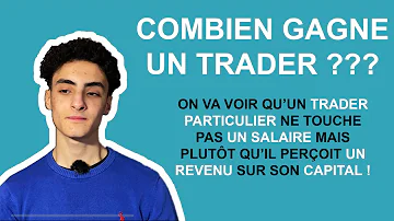 Quel est le salaire moyen d'un trader ?