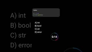 Only 1% can solve this Python question 😳⏳ 5 seconds #python #quiz #coding #datatypes #programming