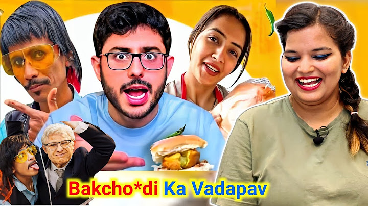 Vada Pav Aur Chai | CarryMinati | @CarryMinati  New Video | REACTION | SWEET CHILLIZ |