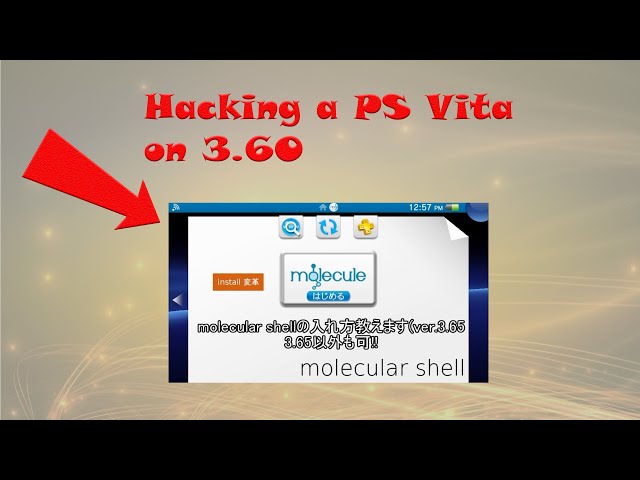 Hack a PS Vita on 3.60 - YouTube