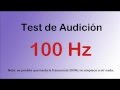 Test de audición auditivo desde graves a agudos - Hearing test
