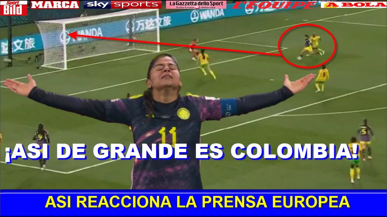 🔥 ASI REACCIONA PRENSA EUROPEA VICTORIA Y PASO A CUARTOS de COLOMBIA VS ...