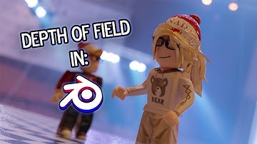 Depth Of Field effect in Blender