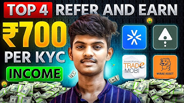 💲TOP 4 DEMAT ACCOUNT REFER AND EARN | NEW DEMAT ACOUNT REFER AND EARN | REFER AND EARN TODAY