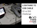 Lightning to USB Cables - Can a $3 cable replace a genuine $50 Apple cable?