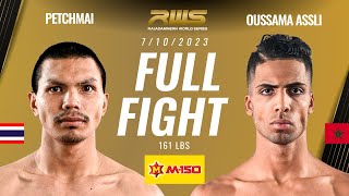 Full Fight L Petchmai Vs. Oussama Assli L เพชรใหม Vs. อซซามา อาซล L Rws