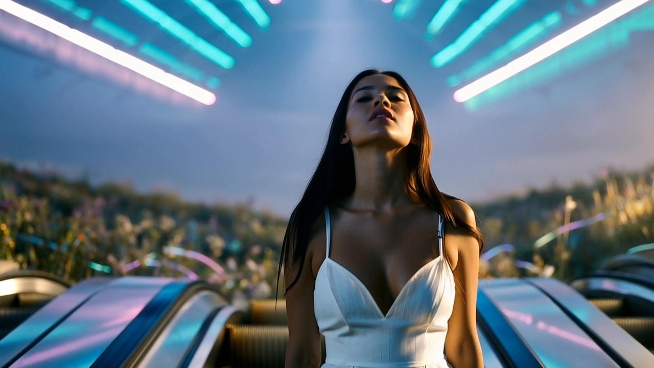 Vizoeai  - Hold on to the Night 🌃 | 80s Italo-Disco Ballad | AI Music Video