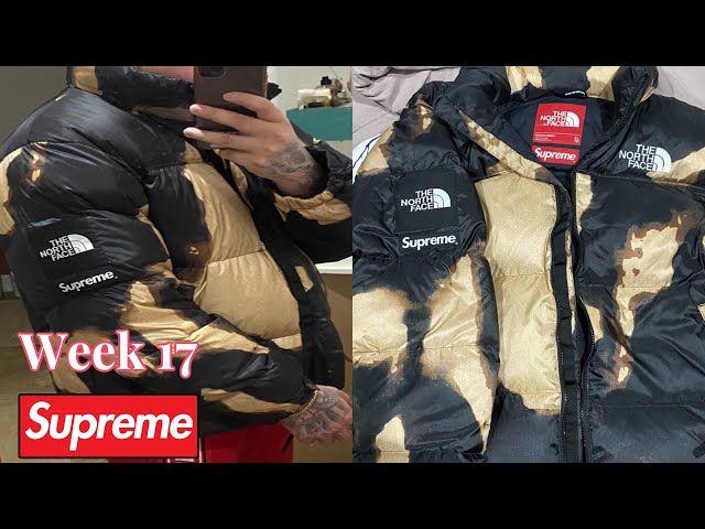 Supreme FW21 (Week 17) Supreme/The North Face Bleached Denim Print 