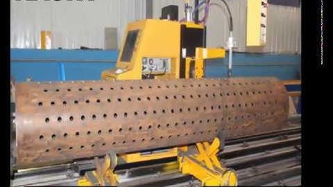 Kasry KR-XY3 CNC plasma pipe cutting solution for Boiler Manufacturing industry