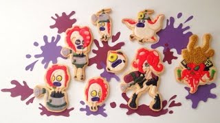 Splatoon】octarian icing cookies - タコアイシングクッキー