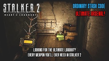 ALL THE WEAPONS You’ll Ever Need in One Secret Room! 🔑 ORDINARY STASH Code in S.T.A.L.K.E.R. 2