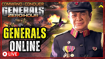 🔴LIVE - KT - $100 2v2 Excal & Sam vs KT & Killer! 1v1 ZH League vs Sam | C&C Generals Zero Hour