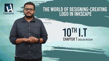 10th Class English Medium IT CHAPTER 1 | The world of Designing-Creating Logo In Inkscape | SSLC