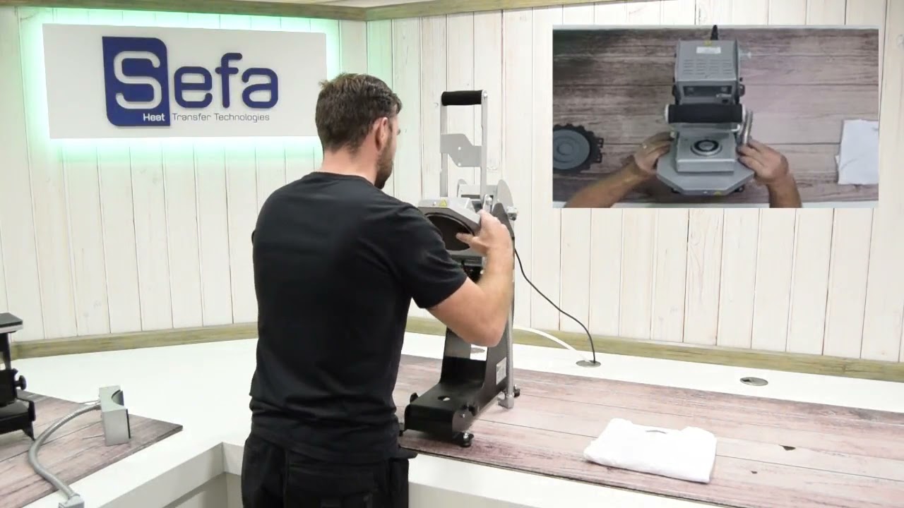 SEFA Clam Sport : Ball, Cap and Logo Clam Press