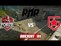 ГРУППА А. FORZE vs GAMBIT. Map-1 Ancient. StarLadder CIS RMR 2021