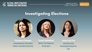 GIJC23 - Investigating Elections