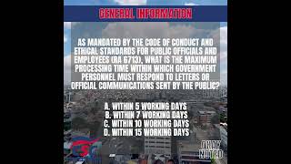 Philippine Civil Service Exam - Q44