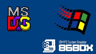 Эмуляция Windows9x и DOS ПК через 86box