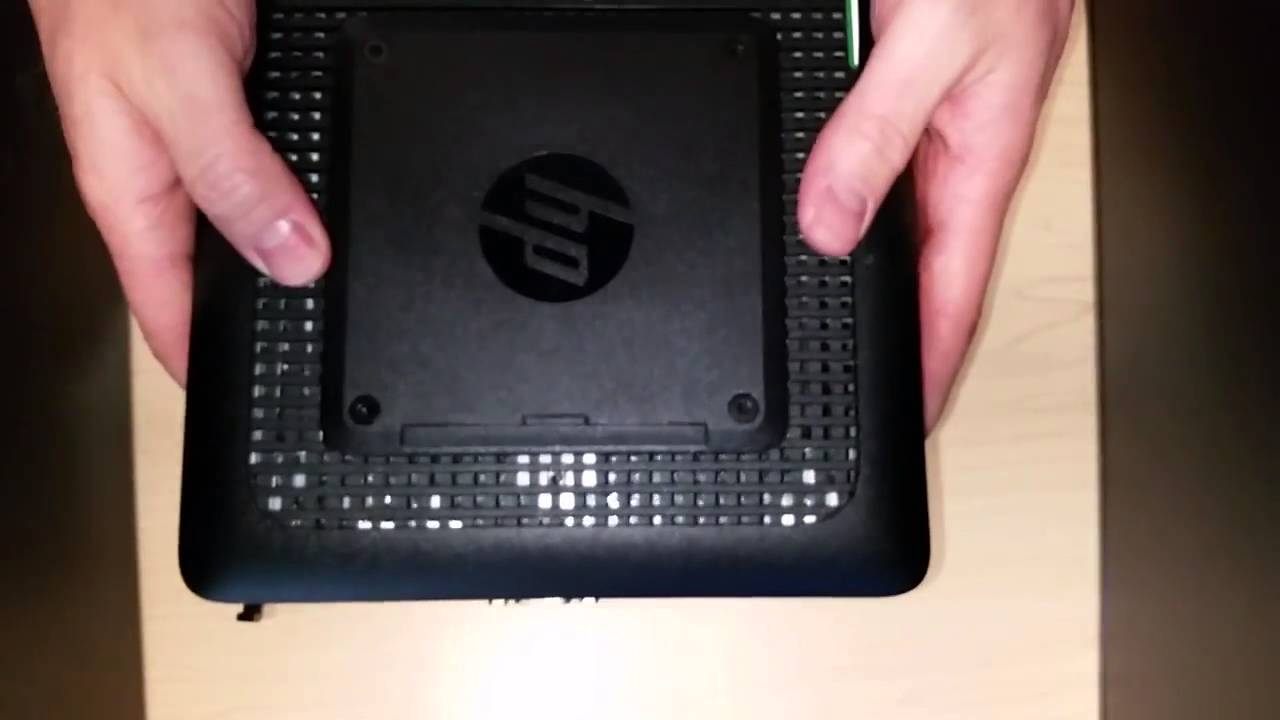 Hp Thin Client T5 Case Opening Youtube