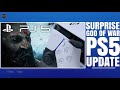 PLAYSTATION 5 ( PS5 ) - SURPRISING GOD OF WAR PS5 STUDIO UPDATE ! / NEW PS5 SYSTEM UPDATE 20.02-2.2