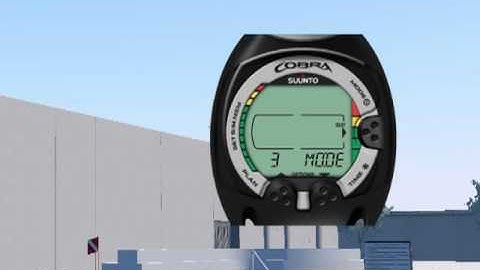 Suunto Cobra dive computer - Online Class - m1s1