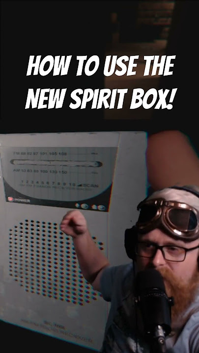 How To Use The New Spirit Box!!! #phasmophobia #phasmophobiaupdate