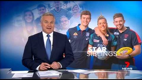 Star siblings | The Dunkleys on Channel 7 News