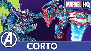 Venom Vs Capitán América | Cazadores de Monstruos: Monstruos Vs Cazadores | Mech Strike