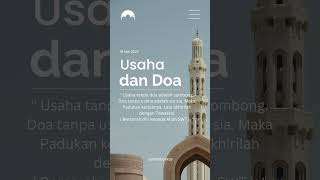 Download Lagu Usaha dan doa harus saling bersamaan ❤️ #shorts #katakatabijak #katamotivasi #sholawat MP3 Download Lagu Usaha dan doa harus saling bersamaan ❤️ #shorts #katakatabijak #katamotivasi #sholawat MP3