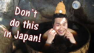 Things you CANNOT do at Japanese Onsen (Rules for the public bath in Japan)