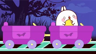 Molang | The Ghost Train | Cartoons For Children | HooplaKidz Toons