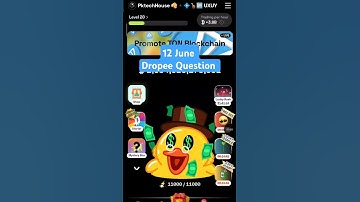 12 June Dropee Question of the day answer 🔥 Today Dropee Answer 🔥 Dropee Airdrop Today New Update