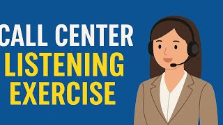Call Center Training: Listening Exercise for Agent Training 1 || English Listening Practice ✅