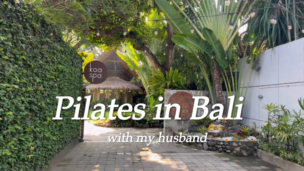 [발리살이 15일차] 남편과 발리에서 필라테스 수업듣고 엄마는 장염증상으로 드러누움 | 라라네TV