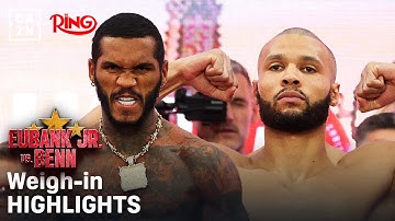 EUBANK JR. MISSES WEIGHT 🤯 |  Eubank Jr. vs Benn Weigh-In