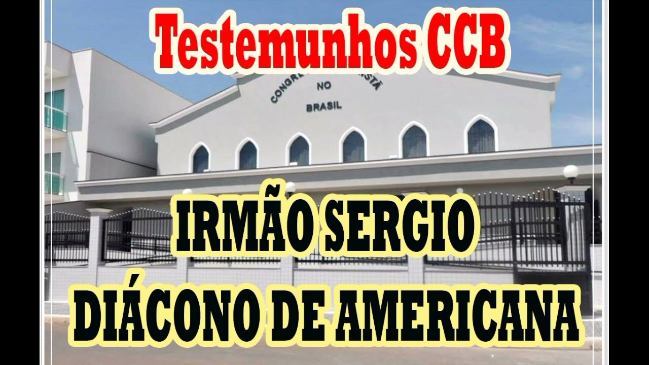 Irmão Sergio -Diácono de Americana conta obras e milagres de Deus