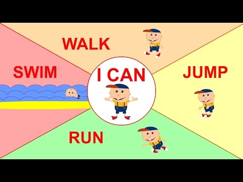 Я могу (I can) | Простая песня для детей, изучающих английский