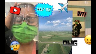 FIRST TIME ON A PLANE! (SCARED AS HELL)