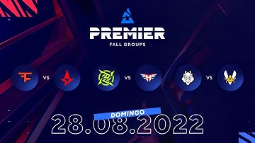BLAST Premier Fall Groups | FaZe vs. Astralis, NiP vs. Heroic, G2 vs. Vitality (Parte 1/2)