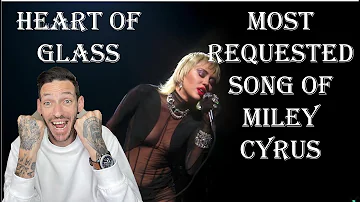 LETS GO!!! Miley Cyrus "HEART OF GLASS" Cover  (REACTION)