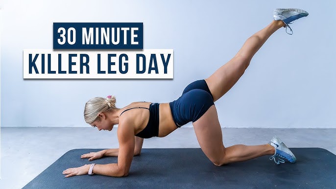 40 MIN LEAN LEGS + TONED ARMS Workout - No Repeat, No Equipment, 2 in 1  Workout 