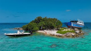 Discovering a new Island & Refugee Boat - Fishing for Snappers & Groupers.