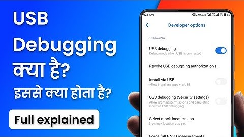 What is USB debugging? How does USB debugging work? How do I enable USB debugging?