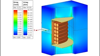Ansys Maxwell: DCDC Resonant LLC Split Secondary Converter