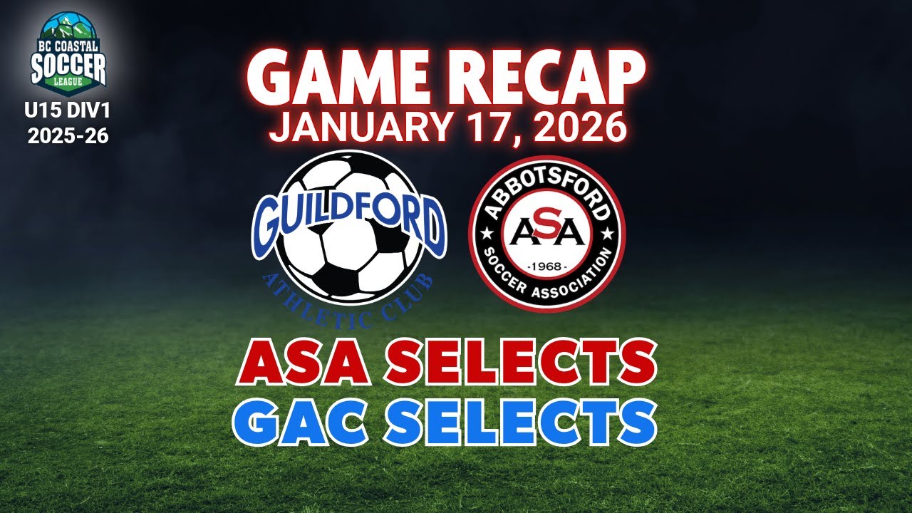 ASA Selects/GAC Selects GAME RECAP January 17, 2026