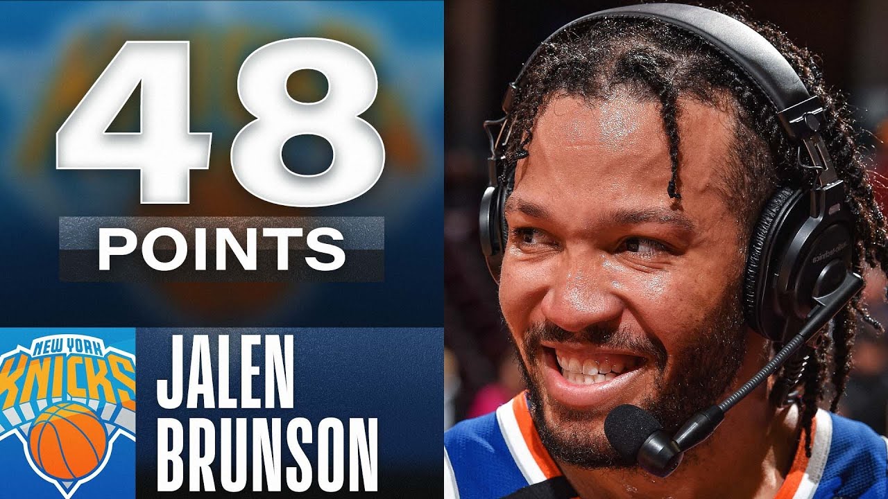 Jalen Brunson scores 45 as Knicks top Trail Blazers